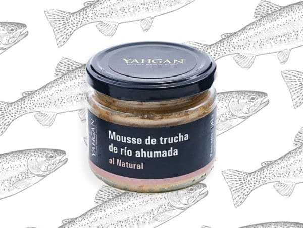 Mousse de trucha ahumada